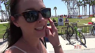 Go to the beach with Ashley Stone leading the way! by ATK Girlfriends: Amateur, Babe  Brunette Porn