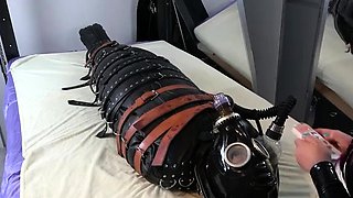 Mistress Hinako - Inflatable Leather Rest Sack Tease And