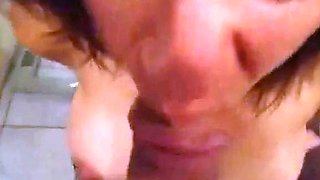 Teen Amateur's First Facial