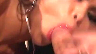 Brown Haired Italian Slut Asia Deville Gets Both Holes Stuffed by Monster Cock and Gets Her First Anal