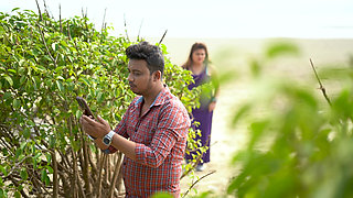 Student has hardcore sex with  indian teacher at the beach