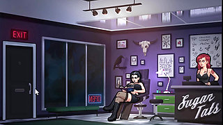 Summertime Saga - Jessy played with her self