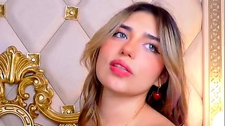 Blonde teen Sierras first erotic masturbation video