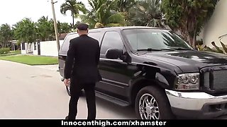 Innocenthigh - student fucks private driver