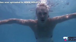 Lucy Lauren - Captive Mermaid Teases You In The Pool