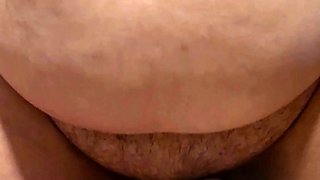 Chubby Brunette Big Boobs Dildo Masturbation