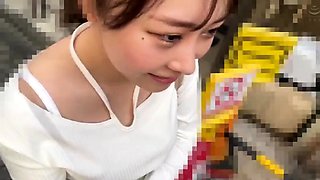 Sexy Asian Japanese Teen Suckin and Finger