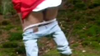 Jen Is Pissing in the Forest