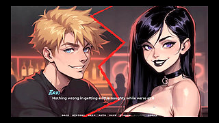 My New Girlfriend Taboo Hentai Game Ep. 41 BDSM Spanking with My Goth GF!