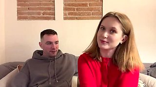 Shy College Girl Una Fairy Behind The Scenes BTS with Perfect Tits and Big Cumshot