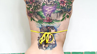 Candid Bikini Flexing with Mars Solo