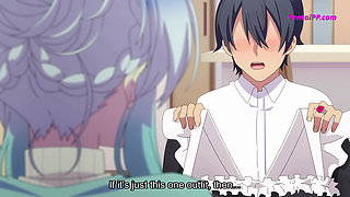 He Discovers the Ring's Secret, the Yuki-Onna Widow Pins Him Down and Rides His Cock Until She Cums Twice