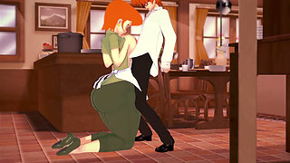 Dexter's MILF BJ - Dexter's Laboratory