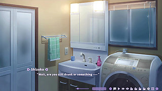 Hentai Game - Summer Clover - the Wet Climax of the Caring Office Lady - Shizuko Hentai