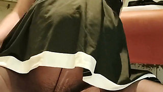 Pregnant Woman Gets Horny and Shoves a Can of Monster in Her Pussy