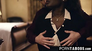 PornTaboos.com - Cute Osa Lovely enjoys forbidden interracial sex with a customer