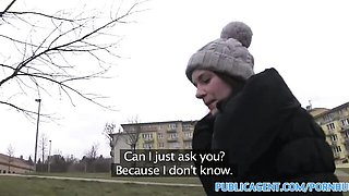 Leony Aprill lets an amateur camcorder catch their sex in a public place