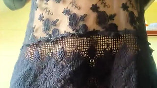 Sexy MILF Doing Little Striptease