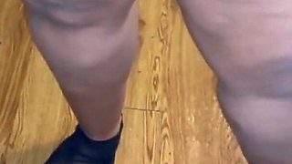 Walking Around Desperate for Pee Pissing on My Pants