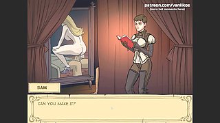 Kinky vampire girl gets sexorcised by a priest with a cock and a bible