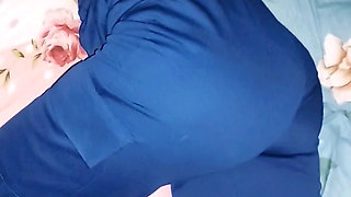 Voyeur and Multiple Orgasm at Hotwife at Midnight When She Is Not Awake