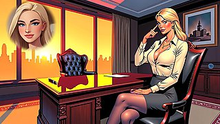 Cyber Longings Hentai ASMR Office Romance