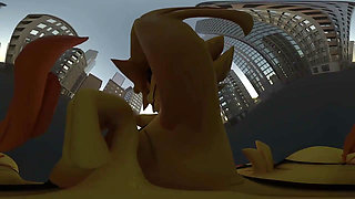 giantess  animation 3d