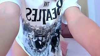 Jerking off shemale tranny solo play