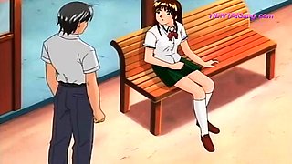 Submissive MILF Cum in Public as Her Doms Fill Her Holes With Toys