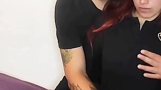 Schoolgirl After Class