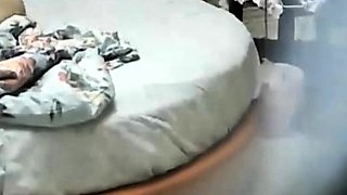 Cute amateur Asian web cam girl teases her great body