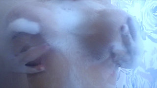 Cleaning My Tits in the Shower