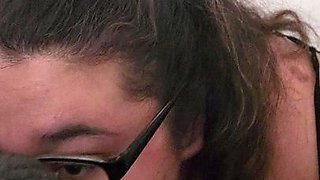 Voluptuous beauty's raw passion ignites in a vintage intimate cleaning