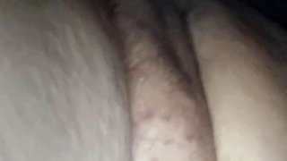 bbw getting her pussy fucked before bed