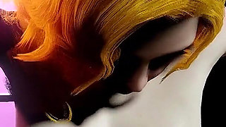 Thick Blonde Asian Gets the Full BDSM Treatment in POV