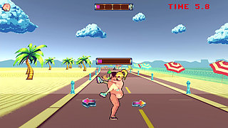 Rolling Around Until We HAVE HOT BEACH SEX! - Rollerbabe