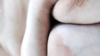 6 Minutes of Intense Play with My Huge Nipple Hollows and Sagging Breasts