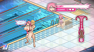 Hentai Game - Minami Hentai Gallery Scene Pool Sex 2 - Lifeguard Holic