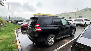 Darcy Dark Gets Fucked Hard in Car - Windows Fog Up from Hot Sex