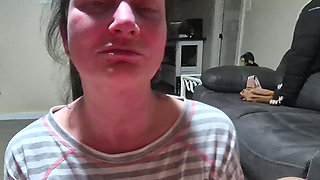 DETERMINED TO GET FAT DICK DOWN HER THROAT (HOT VIDEO)