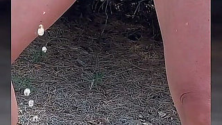 Trying to Pee While Standing