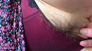 She Thought I Was My Stepdad - Hairy MILF Stepmoms Pussy Clenched Around My Fingers in Excitement