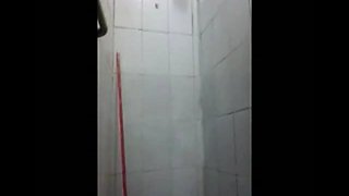 Big-Titted Brazilian Beauty's Shower Show
