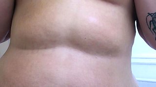 Big boobs milf masturbates with her dildo