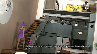 Broken in - Gameplay - Roleplay - Japanese Wife Gets Fucked and Shower