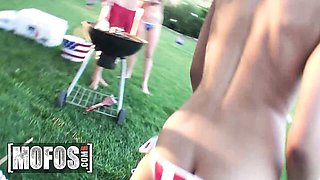 Kaci Star and Teagan Summers's blonde movie by Mofos