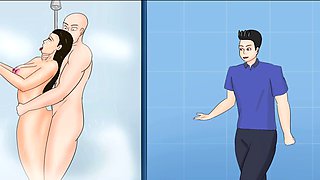 Amy's epic gameplay where her boyfriend has no clue she's a big dick lover