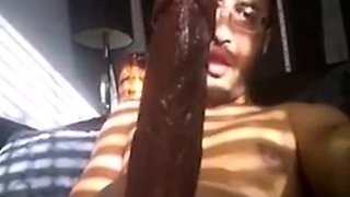 Big-Cock Daddy Masturbating Solo