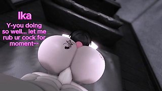Ika having a giant manhood on Roblox condo