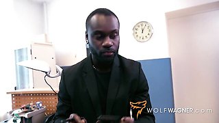 Lena Lay's pussy eating dirt by Wolf Wagner Com